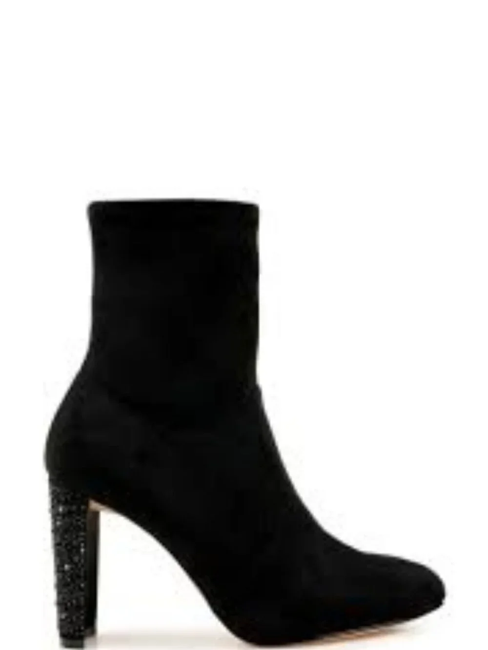 69-NEW IN BOX JEWEL BADGLEY MISCHKA ZIPPER ANGLE BOOTS - Picture 4 of 5